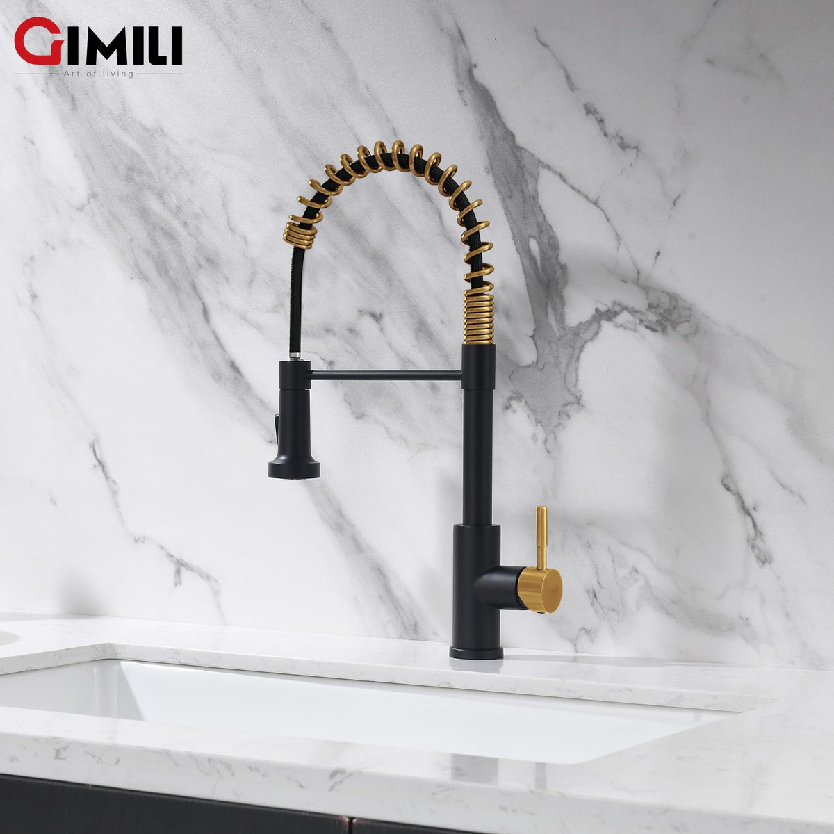 GIMILI included installation hardware and hoses for quick DIY benefit