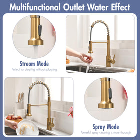GIMILI spout reach scale showing 8.3-inch reach for filling pots easily