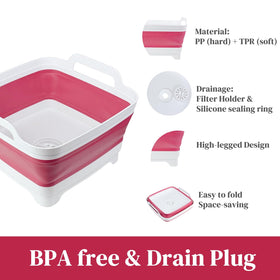 GIMWA close-up of twist drain plug and silicone seal, enables easy leak-free draining