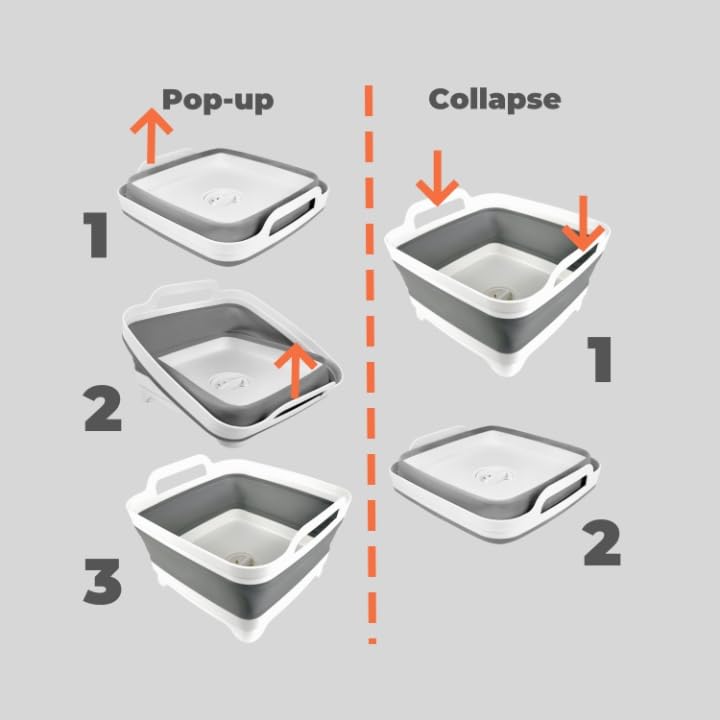 GIMWA basin holding baby bottles to simplify cleaning and soaking