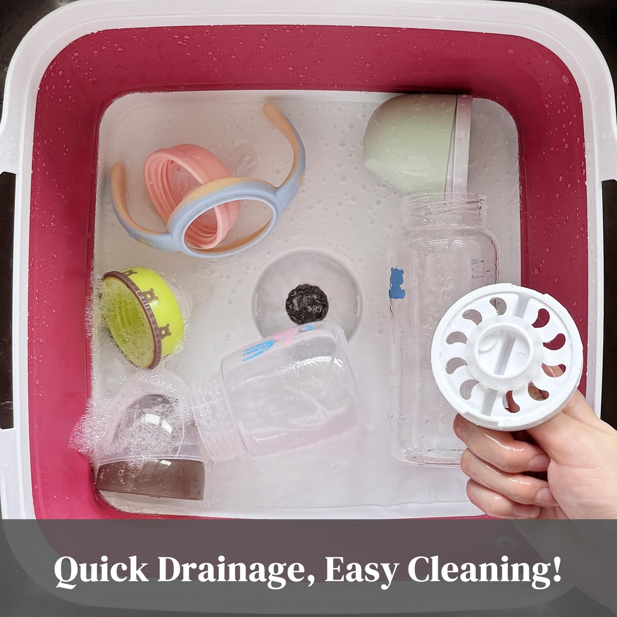 GIMWA basin set in RV kitchenette, useful for camping sinks and compact spaces