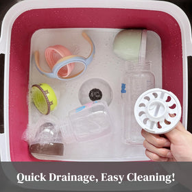 GIMWA basin set in RV kitchenette, useful for camping sinks and compact spaces