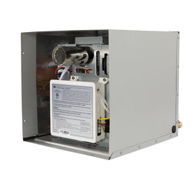 GIRARD front panel view showing compact heater and easy access controls for convenience