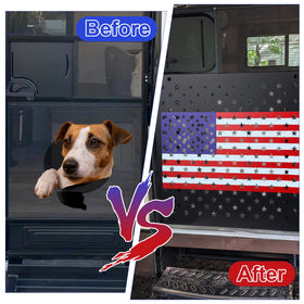 Gisafai installed on RV screen door shows secure barrier and easy fit
