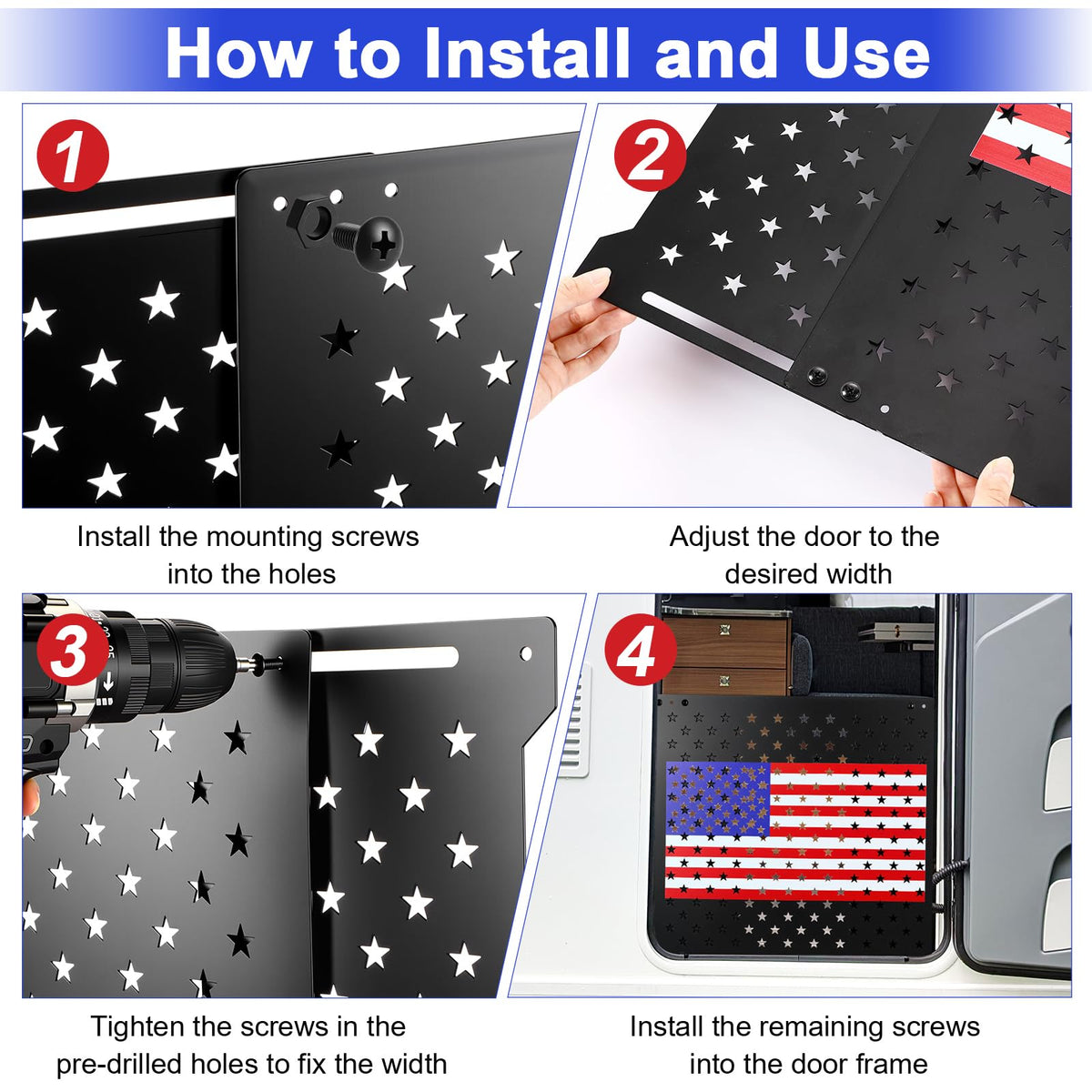 Gisafai mounting hardware and wrench included for fast installation