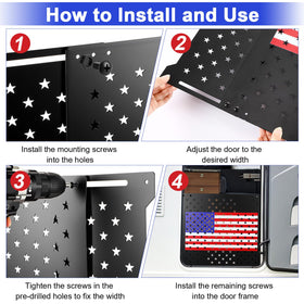 Gisafai mounting hardware and wrench included for fast installation