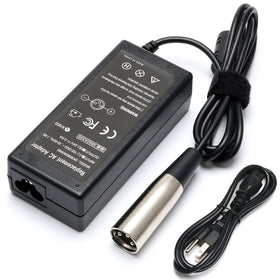 Givehooy charger front view showing compact design and 24V output benefit