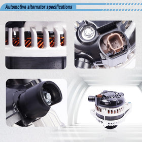 Gjhch alternator mounted in engine bay demonstrating direct-fit replacement benefit