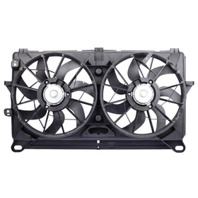 Gjhch front assembly view showing fan and shroud for easy replacement