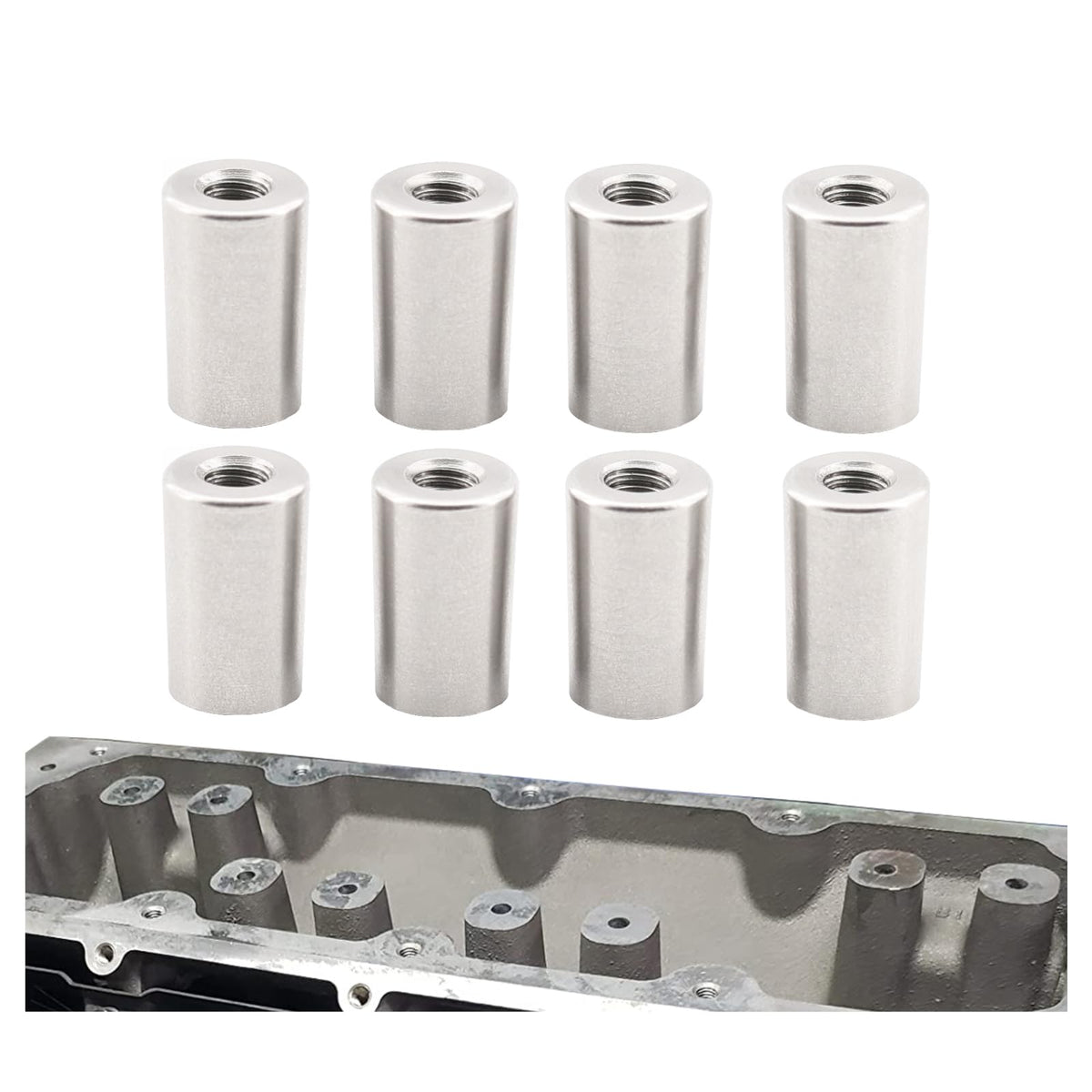GJYSYP plugs beside ruler showing compact size and precision fit advantage
