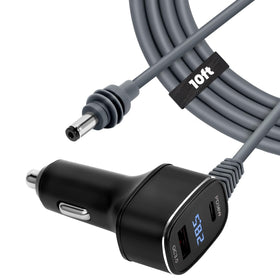 GKP9 adapter front view showing robust housing and connectors for reliable power