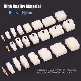 Glarks collection of white ABS housings displayed for quick identification benefit