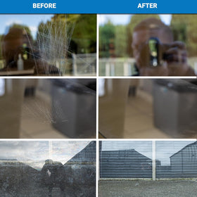 Glass Polish kit contents laid out for quick identification and efficient on-site repair