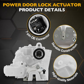 Gledewen actuator mounted in door assembly demonstrating proper fit