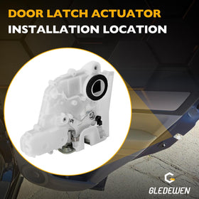 Gledewen actuator side profile with electrical plug for easy swap-in