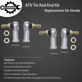 Gledewen tie rod ball joint grease fitting visible for easy maintenance
