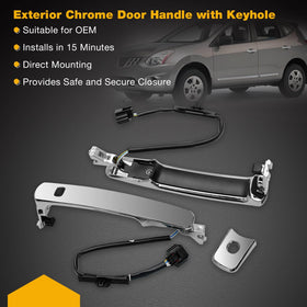 Gledewen handle button and wiring assembly ready for smart entry connection