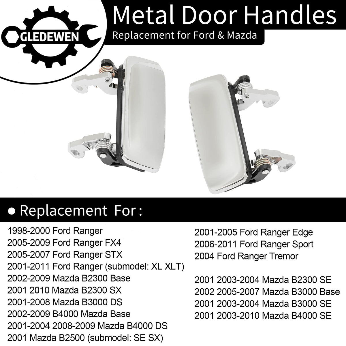 Gledewen chrome plating closeup highlighting bright finish and corrosion resistance