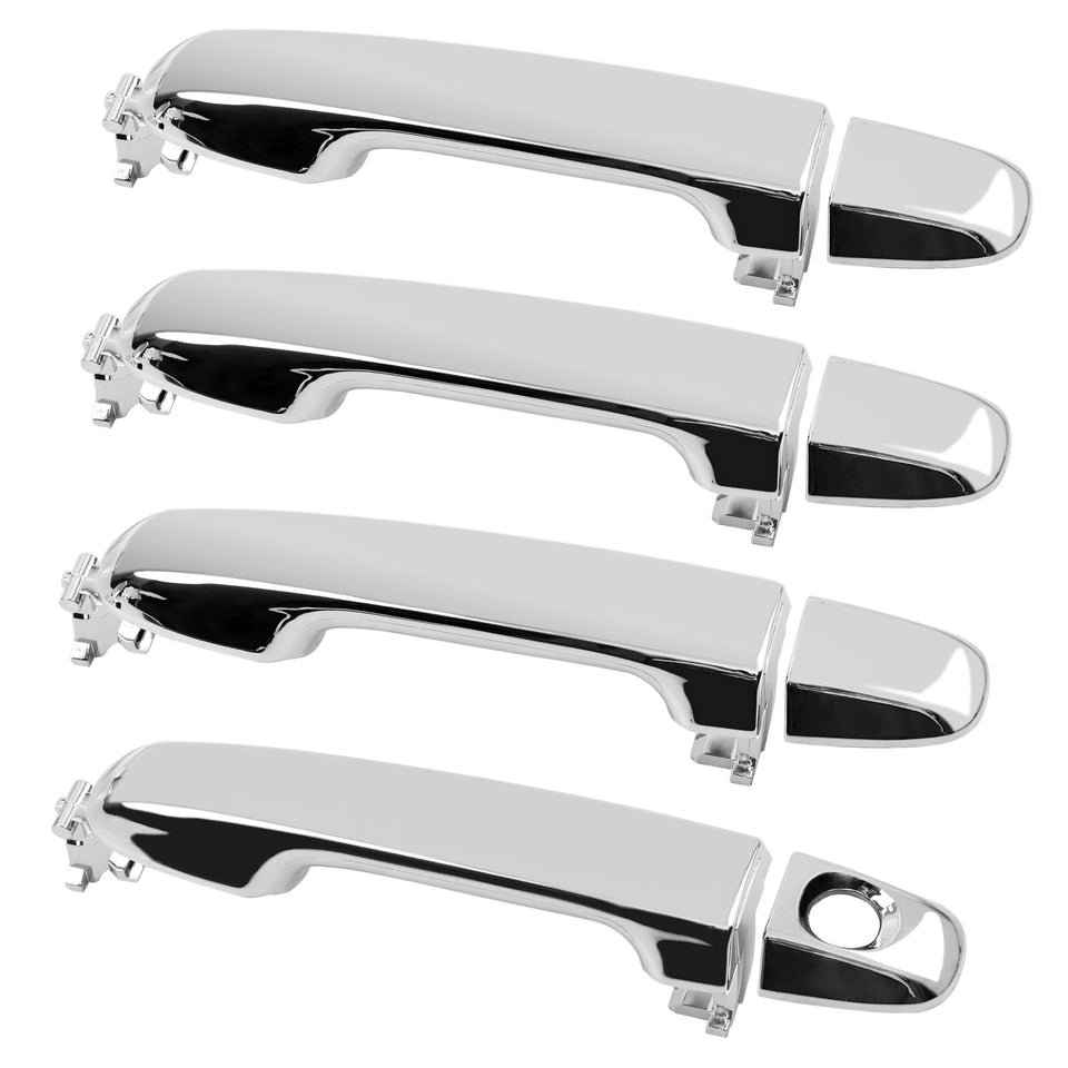 Gledewen front left handle showing chrome finish and clean replacement benefit