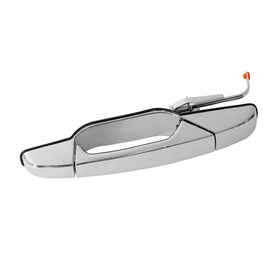 Gledewen chrome front view showing precise OEM fit and restored appearance