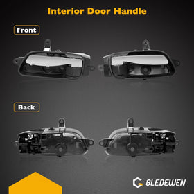 Gledewen chrome lever closeup highlighting smooth finish and improved grip