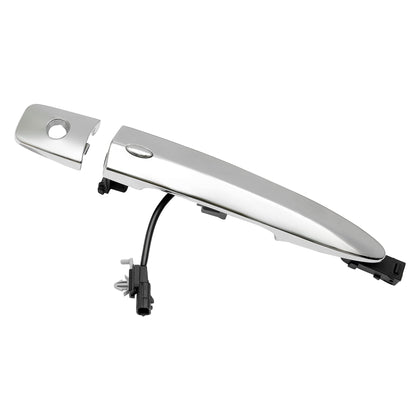 Gledewen chrome driver handle front view showing clean OEM fit and improved curb appeal