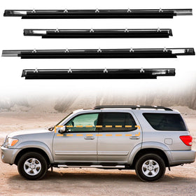 gledewen front door weatherstrip packaging showing complete kit and benefit fit confirmation