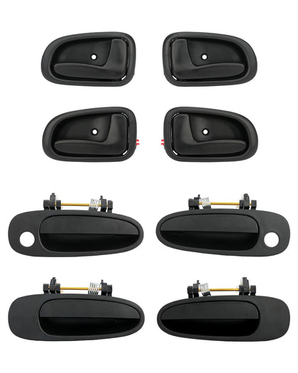 gledewen front exterior handle with keyhole showing secure lock function