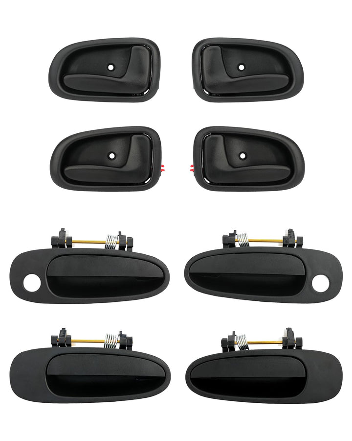 gledewen front exterior handle with keyhole showing secure lock function
