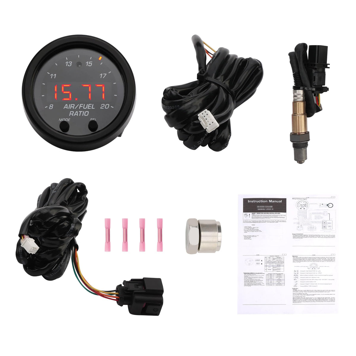 Gledewen front faceplate with LED display showing clear tuning readout