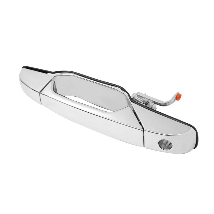 Gledewen front-left chrome handle front view shows OEM-style fit and polished look