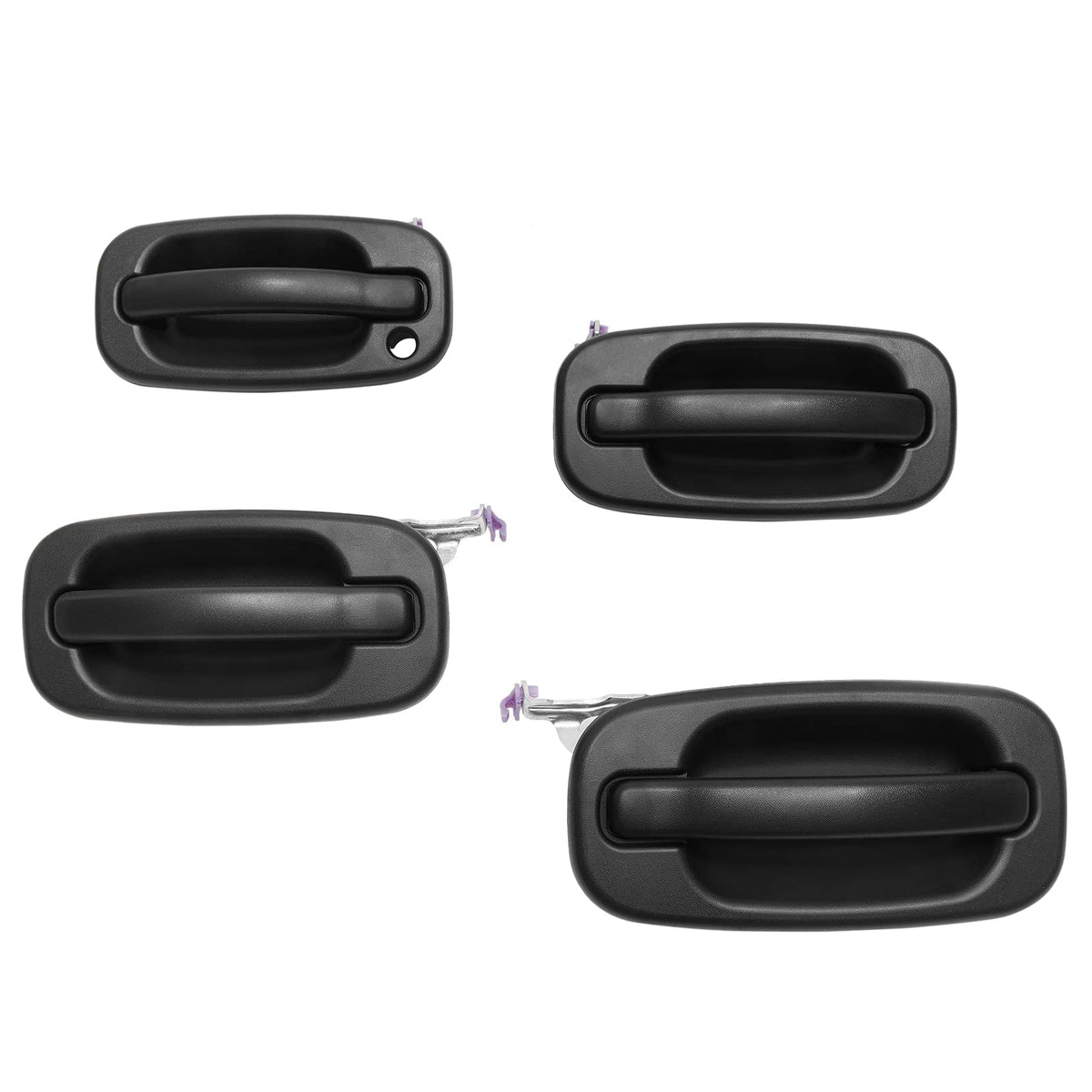 Gledewen front left handle with keyhole showing OEM fit and secure access