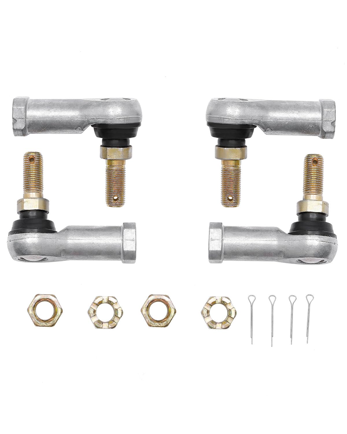 Gledewen front packaging showing two tie rod ends and benefits of direct-fit