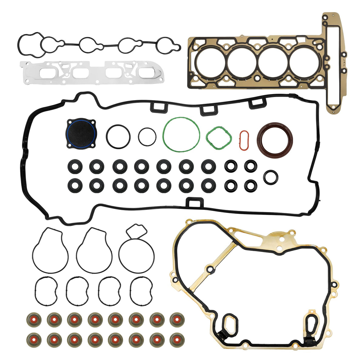 Gledewen front packaging showing full head gasket kit and clear fitment label benefits easy identification
