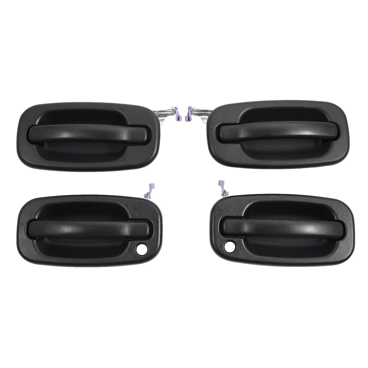 Gledewen front passenger handle with keyhole showing OEM fit and durable finish