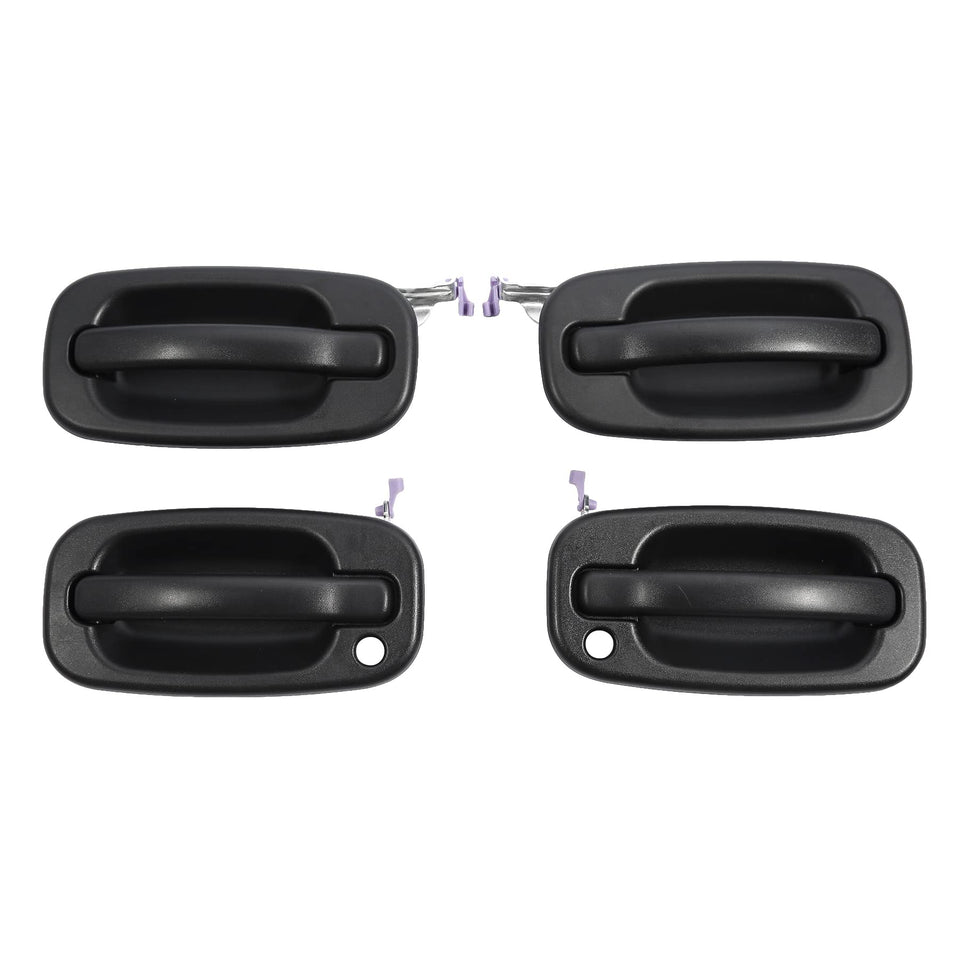 Gledewen front passenger handle with keyhole showing OEM fit and durable finish