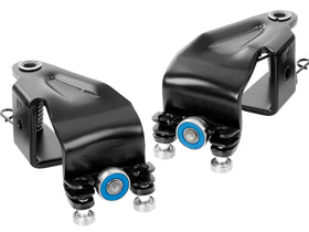 Gledewen front view of roller pair showing precise OEM fit and quiet operation