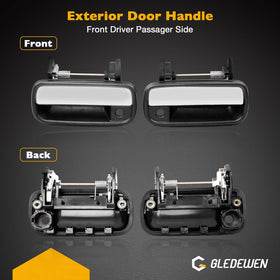 Gledewen chrome lever closeup highlighting smooth finish and easy grip