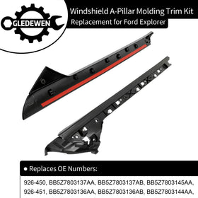 Gledewen inner bracket detail, secure mounting reduces wind noise and movement