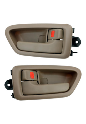 Gledewen beige inside handle close-up showing texture and ergonomic pull benefit