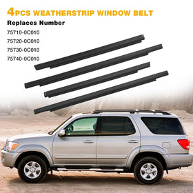 gledewen weatherstrip being installed in car door showing easy direct-replacement benefit