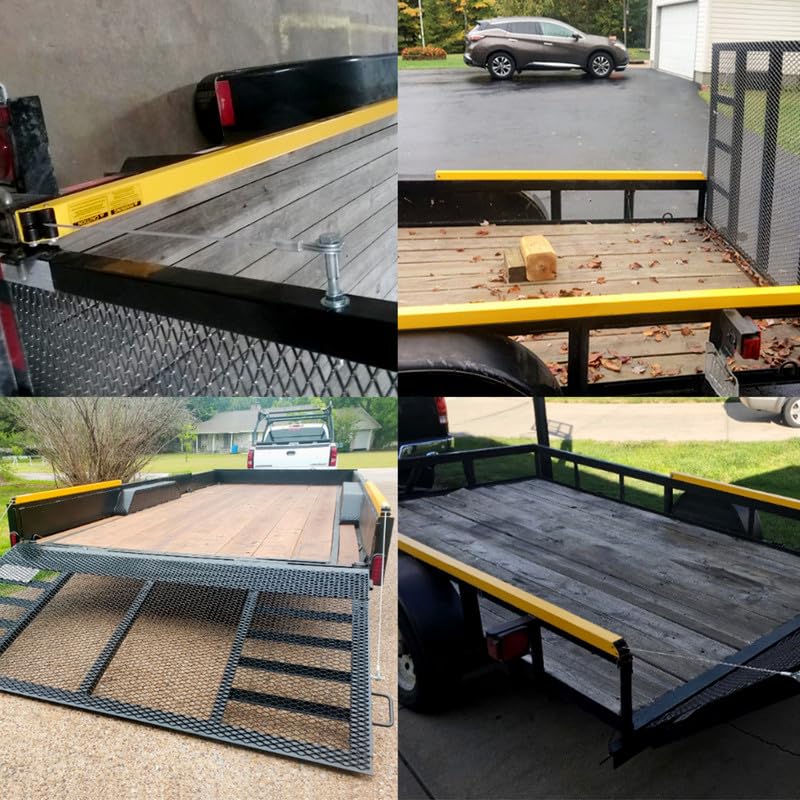 Gledewen installed on utility trailer demonstrating one-handed operation benefit