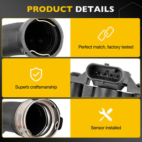 Gledewen intake hose label with OE number showing part verification benefit