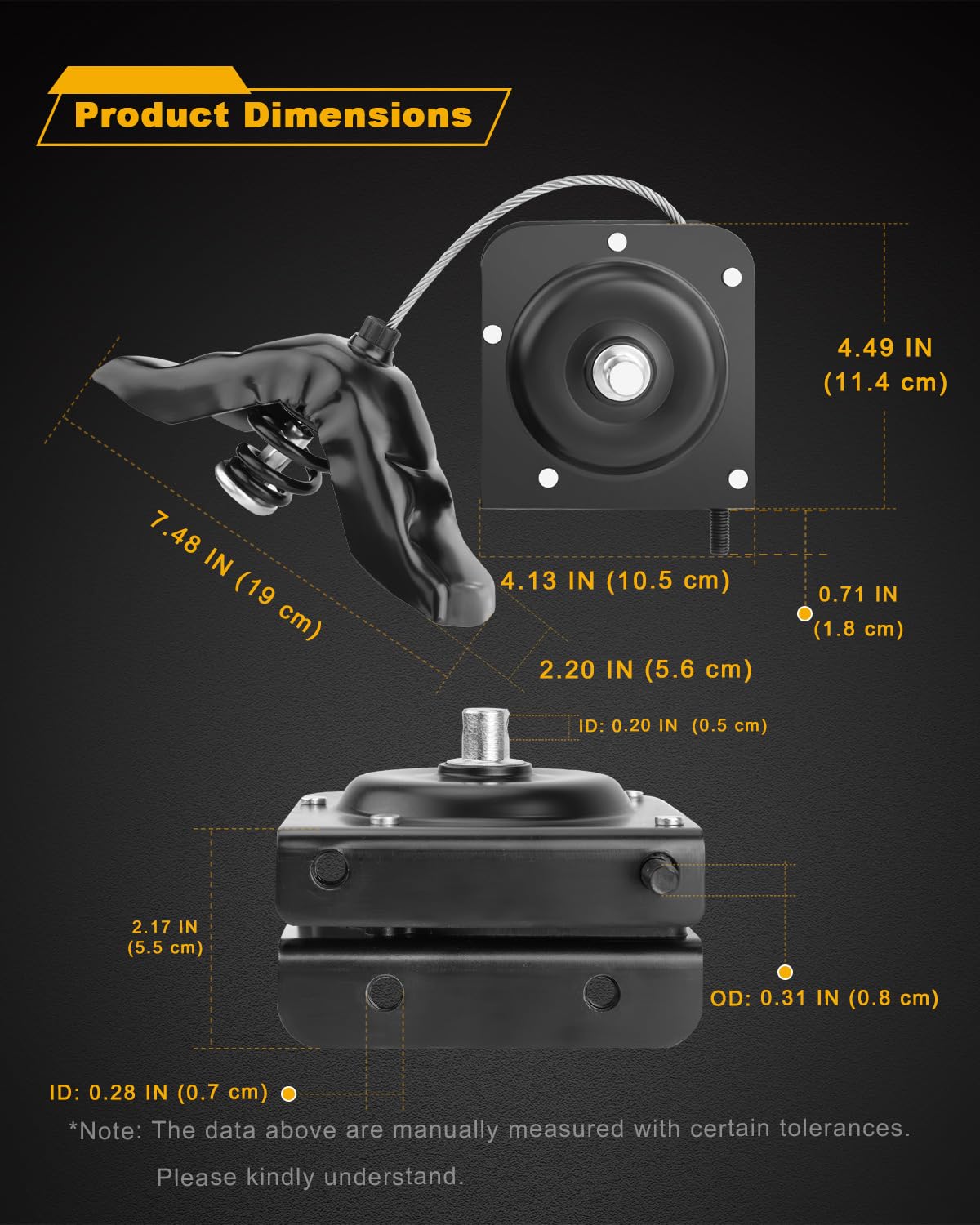 Gledewen label and part number plate showing clear OE compatibility benefit