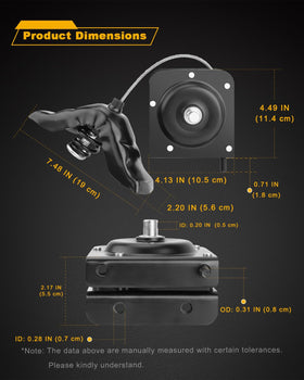 Gledewen label and part number plate showing clear OE compatibility benefit
