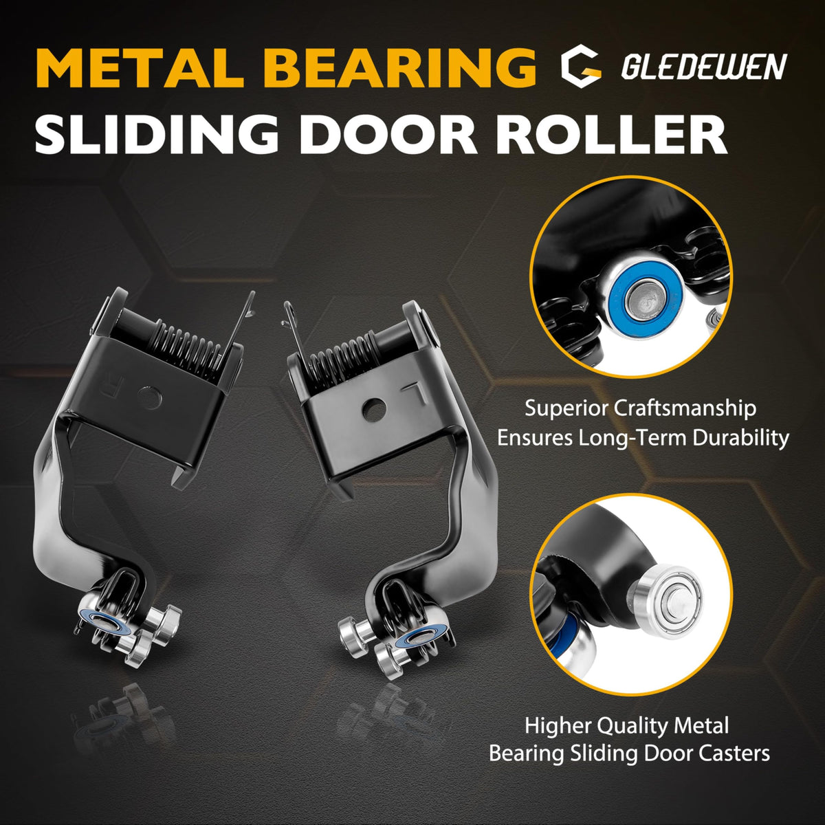 Gledewen label with part numbers aiding easy compatibility verification
