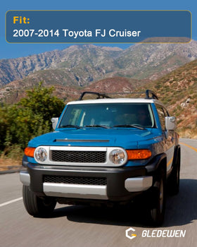 Gledewen molding on restored FJ Cruiser illustrating improved look