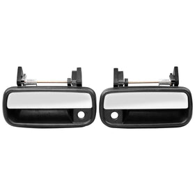 Gledewen right passenger handle front view showing clean chrome finish and fit