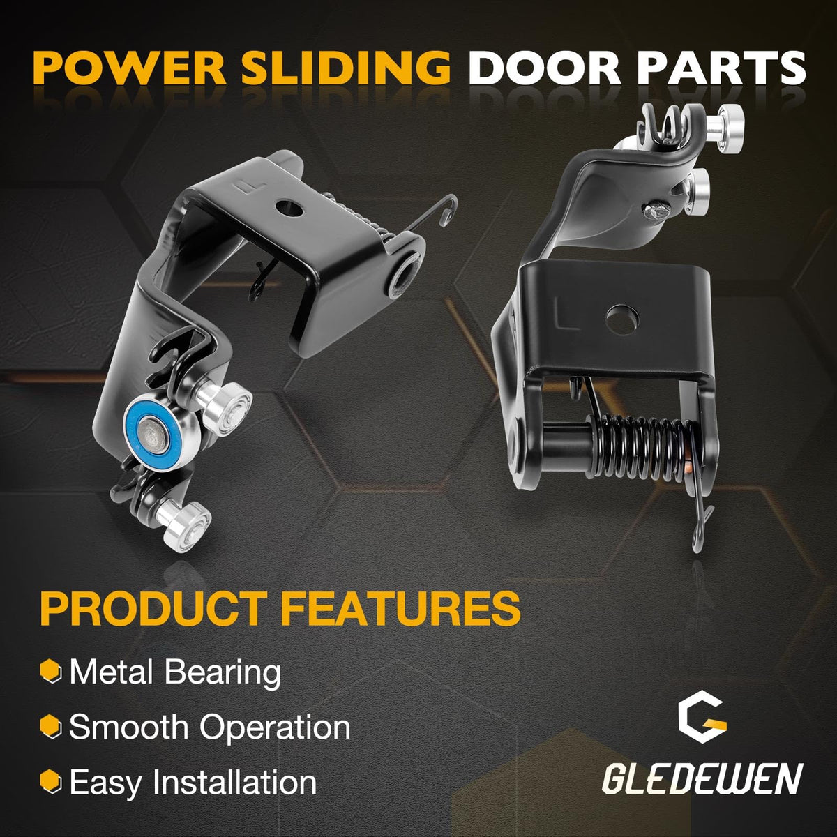 Gledewen roller beside ruler showing accurate dimensions for correct fit