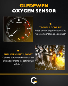 Gledewen sensors next to ruler showing dimensions and scale — verify fitment quickly
